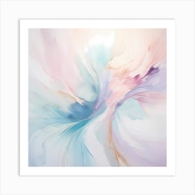 AI Calm Canvas Chronicles Art Print