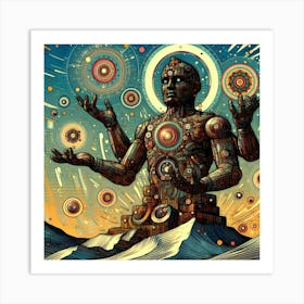 Ancient Creation 19 1 Art Print