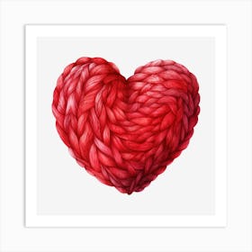 Heart Of Wool 4 Art Print