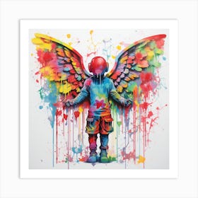 Angel Wings 3 Art Print