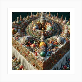 Fractal Art 9 Art Print