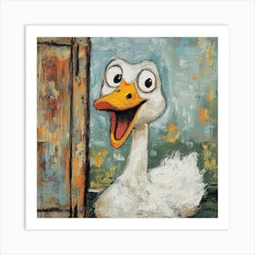 Happy Goose # 2 Art Print