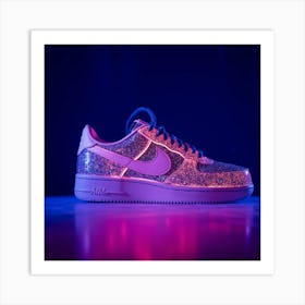 Nike Air Force 1 Glitter Art Print