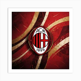 AC Milan 3 Art Print