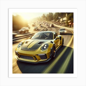 Need For Speed Gt3 Art Print