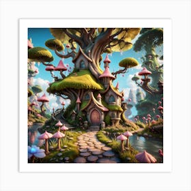 Fairy House Art Print