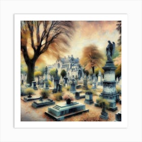 Graveyard Art Print