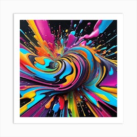 Abstract Painting 105 Art Print