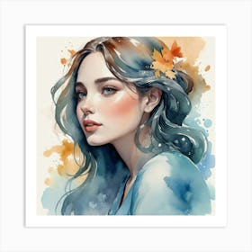 Watercolor Painting 2 Art Print