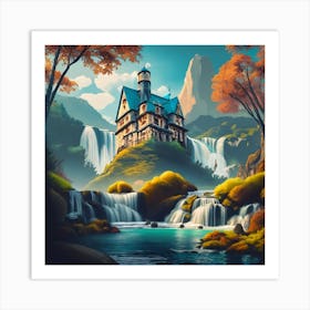 Fairytale Castle 3 Art Print