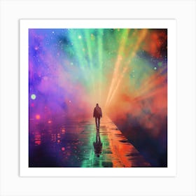 Rainbow Light Art Print