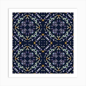 Seamless Pattern 12 Art Print