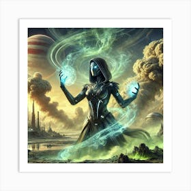 Duchess Valeriana Environmental Manipulation Sci Fi Art Print