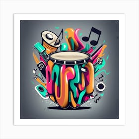 Music 7 Art Print