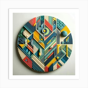 Geometric Wall Art Art Print