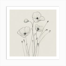 Poppies 87 Art Print