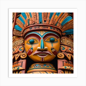 Totem Pintado Art Print