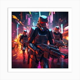 Star Wars Troopers Art Print