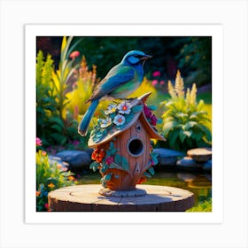 Birdhouse Art Print