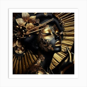 Geisha 199 Art Print