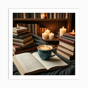 Book And Candle 6 Art Print