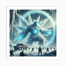 A Futuristic Sci Fi Depiction Of Arctic Breath In Art Print