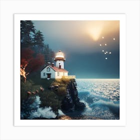 Lighthouse Art Print