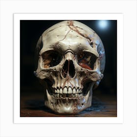 Skull Art Print