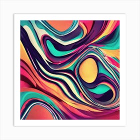 Abstract Painting 7 Art Print