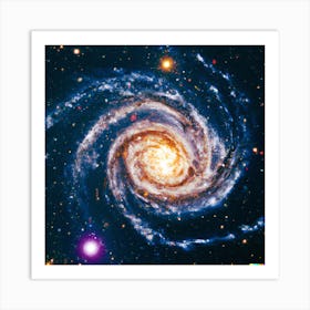 Spiral Galaxy Art Print