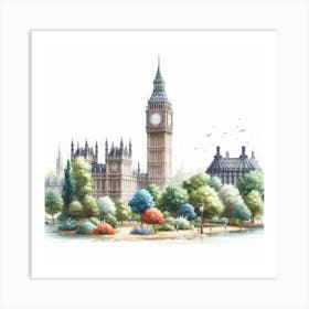 Big Ben 6 Art Print