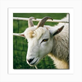 Goat photo Art Print