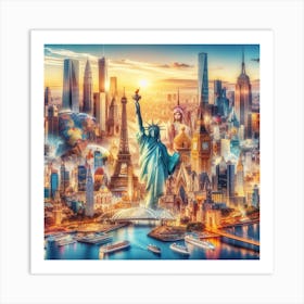 World 2 Art Print