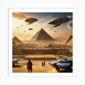 Osiris Uprising Art Print