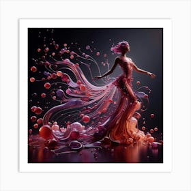 Abstract Figurative Painting Art Print