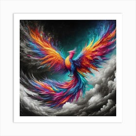 Phoenix 3 Art Print