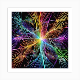 Abstract Fractal Art 15 Art Print