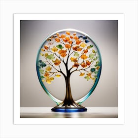 Glass Tree of Life Art Print