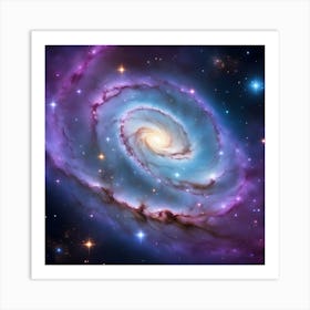 Spiral Galaxy Art Print