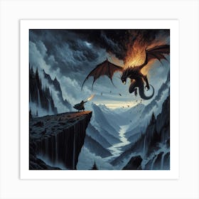 Dragon Fire Art Print