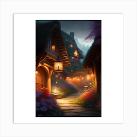 Village Art Print