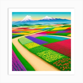 Majestatic Giant Mt Fuji Art Print