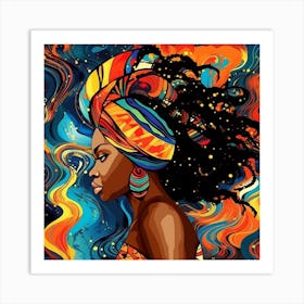 African Woman 40 Art Print