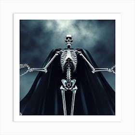 Skeleton 3 Art Print