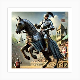 Joust Art Print