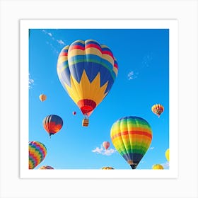 Hot Air Balloons 2 Art Print