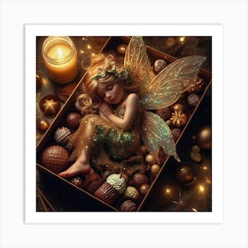 Fairy In A Box 1 Art Print