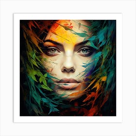 Portrait Of A Woman 82 Art Print