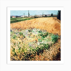 Wheat Field By Vincent Van Gogh 3 Poster