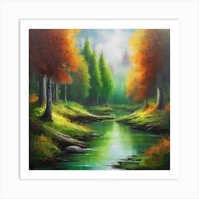 Autumn Forest Art Print